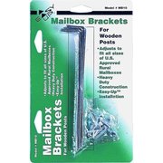Gibraltar Mailboxes MB100000 Mounting Bracket, Galvanized Steel, 534 in L x 1 in W Dimensions MB1000AM